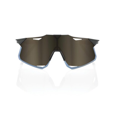 100% Hypercraft - Mat Siyah - Soft Gold Mirror Lens - 7