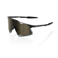 100% Hypercraft - Mat Siyah - Soft Gold Mirror Lens - 8