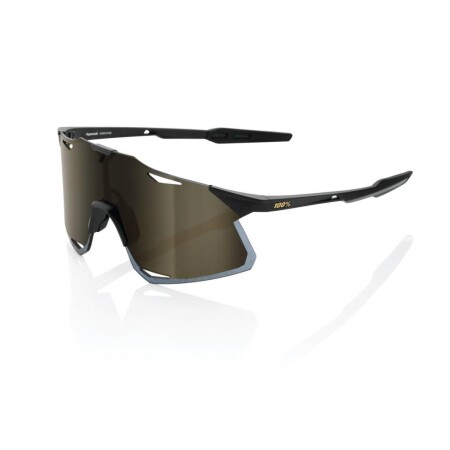 100% Hypercraft - Mat Siyah - Soft Gold Mirror Lens - 8