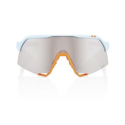 100% S3 - Soft Tact Two Tone - HiPER Silver Mirror Lens - 7