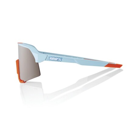 100% S3 - Soft Tact Two Tone - HiPER Silver Mirror Lens - 9