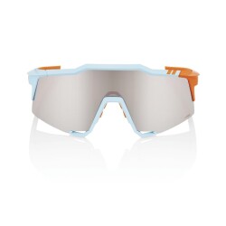 100% SPEEDCRAFT - Soft Tact Two Tone - HiPER Silver Mirror Lens - 7