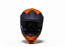 Asistan Full Face Tam Korumalı Kask 53-54 Turuncu - 3