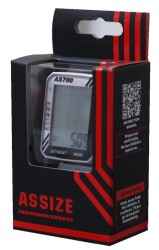 Assize As-700 Bisiklet Km Saati Kablolu 11 Fonksiyonlu - 2