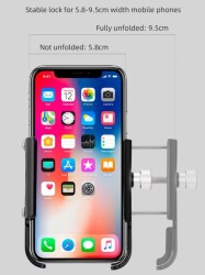 BENGGUO Bisiklet Ve Motorsiklet Telefon Tutucu BG-2952  - 5