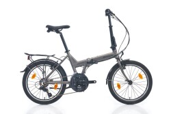 Bianchi ADHOC F21 Katlanır Bisiklet 21 Vites Gri - BİANCHİ