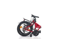 Bianchi ADHOC F21 MD Katlanır Bisiklet 21 Vites Kırmızı - 3