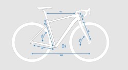 Bianchi GR0013 Gravel Yol Çakıl Bisikleti (L/52.5cm) - 3