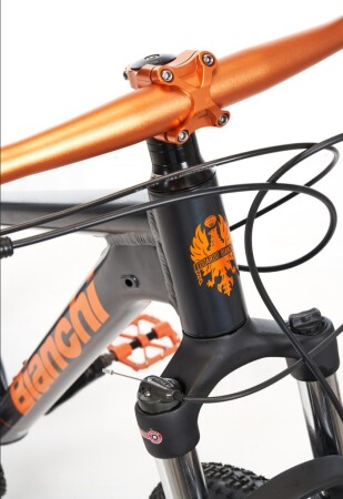 Bianchi Magma 27.X 1x8 Vites Dağ Bisikleti 27.5 Jant 38 Cm Turuncu - 4