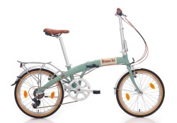 Bianchi Vintage Katlanır Bisiklet Celeste