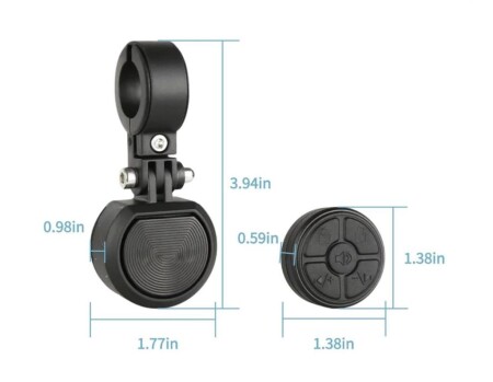 Briviga BEL-3E17A Elektronik Bisiklet Kornası 120 db Uzaktan Kumandalı Alarm - 3