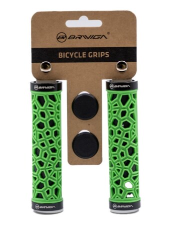 Briviga Bisiklet Elcik Uzun 130mm Vidalı Yeşil-Siyah - 1