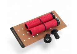 Briviga Bisiklet Elcik Uzun 137mm Vidalı Kırmızı -Siyah - 2