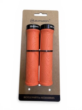 Briviga Bisiklet Elcik Uzun 137mm Vidalı Turuncu -Siyah - 2