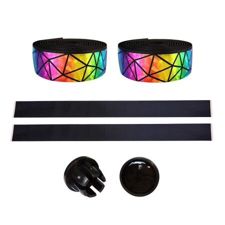 Briviga Gidon Bandı Sargısı Ayna Efektli - Siyah Çift Renk - 2