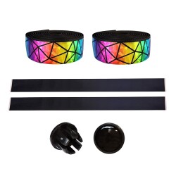 Briviga Gidon Bandı Sargısı Ayna Efektli - Siyah Çift Renk - 2