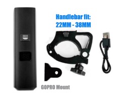 Briviga LW-F1000 USB Şarjlı 1000 Lümen Işık Bisiklet Lamba - 2