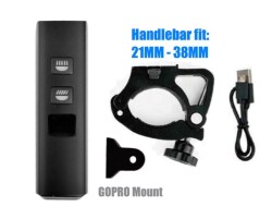 Briviga LW-F1400 USB Şarjlı 1500 Lümen Işık Bisiklet Lamba - 2