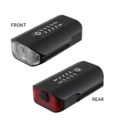 Briviga LW-F500 600 Lümen 2'si 1 Arada Ön & Arka Işık USB Bisiklet Lamba - 7