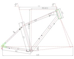Carraro Sportive 225 Bisiklet 3x8V HD Lacivert (M/46cm) - 2