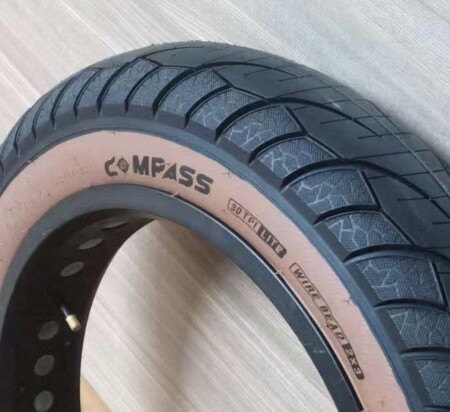 Compass 20x4.00 Fat Bike Dış Lastik Calasik Yanak W2117  - 6