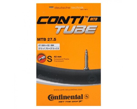 Continental MTB Presta 27.5x1.75 - 2.50 İnce Sibop SV 42mm - 1