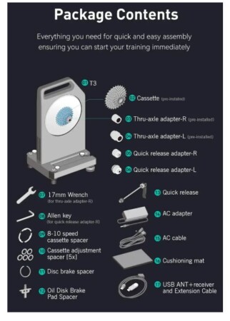 Cyclplus T3 High Power Smart Home Trainer - 10