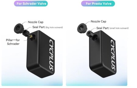 Cycplus AS2 Pro Mini Usb Şarjlı Pompa 120psi - 4
