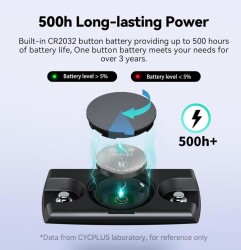 Cycplus H2 Göğüs Nabız Bandı ANT+ ve Bluetooth - 4