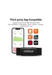 Cycplus H2 Göğüs Nabız Bandı ANT+ ve Bluetooth - 6