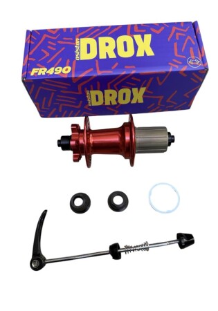 Drox FR460 Arka Göbek 32 Delik Kırmızı - 3