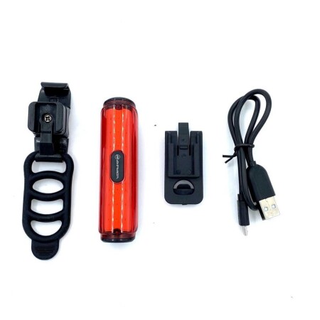 Eastpower - Briviga EBL-3211 USB Şarjlı 50lm Bisiklet Arka Stop Far - 1