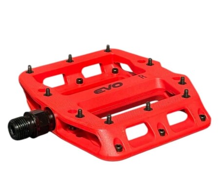 EVO Çivili Platform Pedal Rulmanlı - Kırmızı - 3