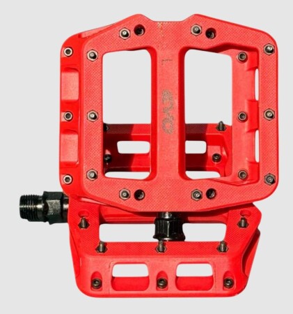 EVO Çivili Platform Pedal Rulmanlı - Kırmızı - 4