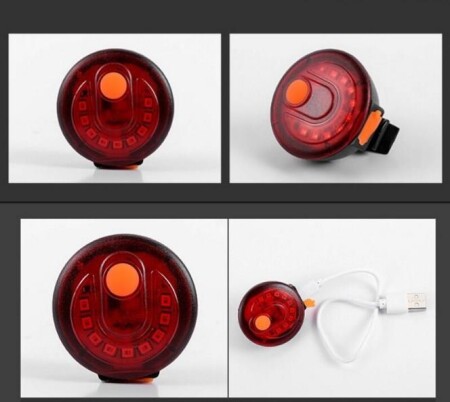 Forta GT Bainbow Usb Şarjlı Bisiklet Arka Işık Xbyc 6121 - 2