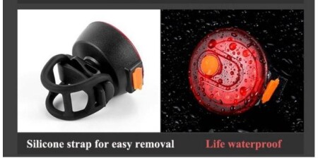 Forta GT Bainbow Usb Şarjlı Bisiklet Arka Işık Xbyc 6121 - 8