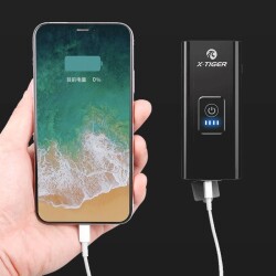 Forte GT 1200lm Bisiklet Ön Işık Usb Şarjlı Xbyc 6051 - 5