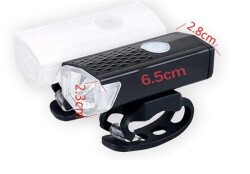 Forte GT 300 Lümen Bisiklet Ön Farı Xbyc 6131 Usb Şarjlı - 5