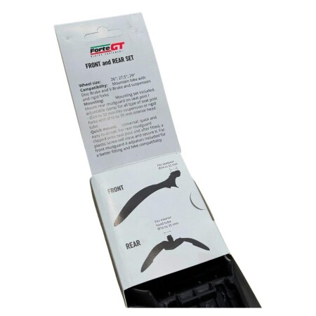 Forte GT 4001 Bisiklet Ö Arka Çamurluk Seti 26-29 Jant Uyumlu - 4
