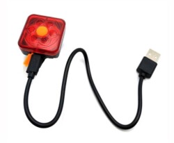 Forte GT Bainbow Usb Şarjlı Bisiklet Arka Işık Xbyc 6120