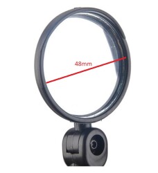 Forte GT Bisiklet Dikiz Aynası Geniş Açı Yuvarlak Mini - 9