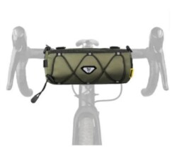 Forte Gt Bisiklet Gidon Çantası Yatay Silindir Xbyc 803 - Yeşil - Forte GT