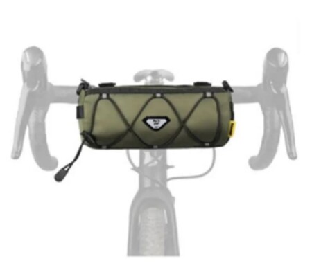 Forte Gt  Bisiklet Gidon Çantası Yatay Silindir Xbyc 803 - Yeşil - 1