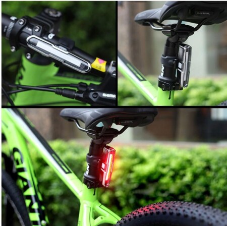 Forte GT Bisiklet USB şarjlı Led Kırmızı Mavi Beyaz Xbyc 6017-3 - 6