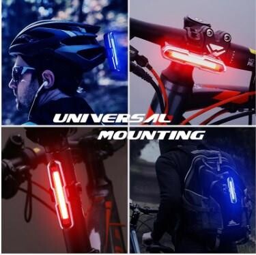 Forte GT Bisiklet USB şarjlı Led Kırmızı Mavi Beyaz Xbyc 6017-3 - 9