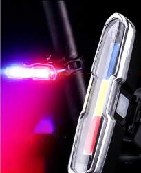 Forte GT Bisiklet USB şarjlı Led Kırmızı Mavi Beyaz Xbyc 6017-3 - 12