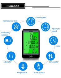 Forte GT Kablosuz Km Saati Xbyc 6032