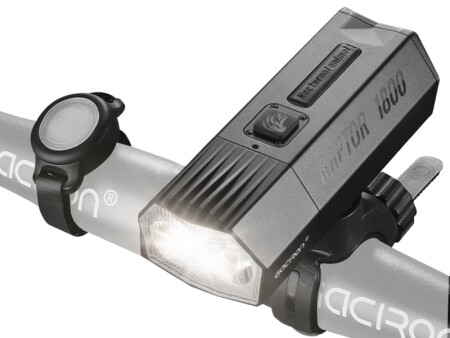 Gaciron Raptor 1800 Lümen Ultra Yüksek Lümenli Bisiklet Ön Far Lambası USB - 1