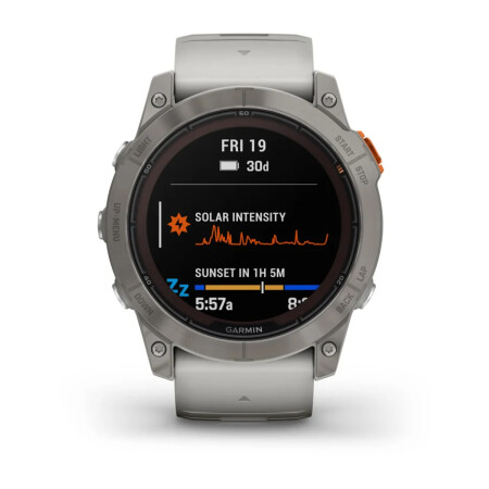 Garmin Fenix 7x Pro Saph Sol Ti Gray - 3