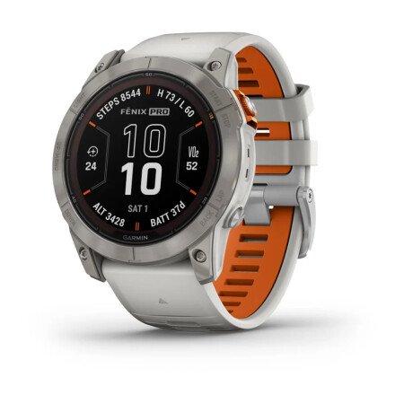 Garmin Fenix 7x Pro Saph Sol Ti Gray - 1